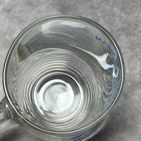 Hazel Atlas Big Top Peanut Butter Glass "You Tell Me Your Dream" Song Lyrics Mug - Picture 7 of 8